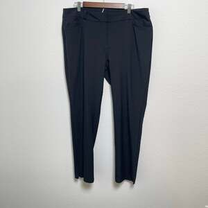 Adidas Primegreen Black Golf Pants Women’s US 16 Stretch Performance Pants